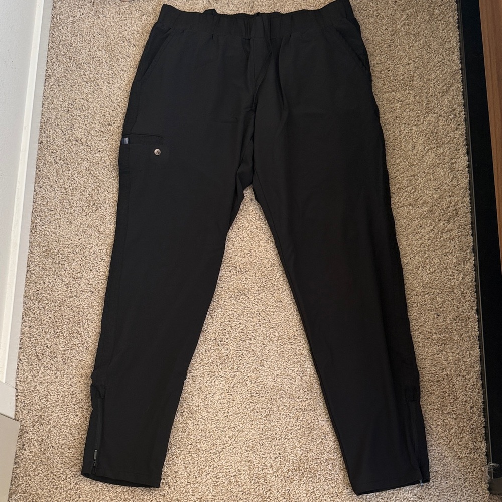 Barco Wellness Black Scrub Pants
